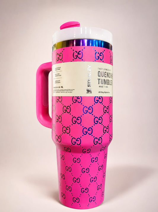 Pink Luxe Quencher Tumbler