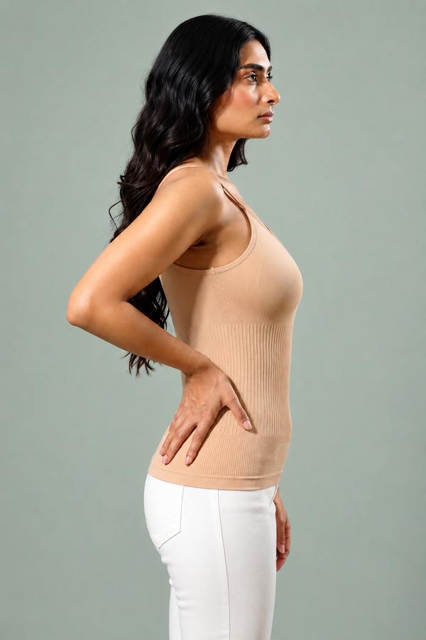 Cami Slimming Shaper with Built in Bra - Skin