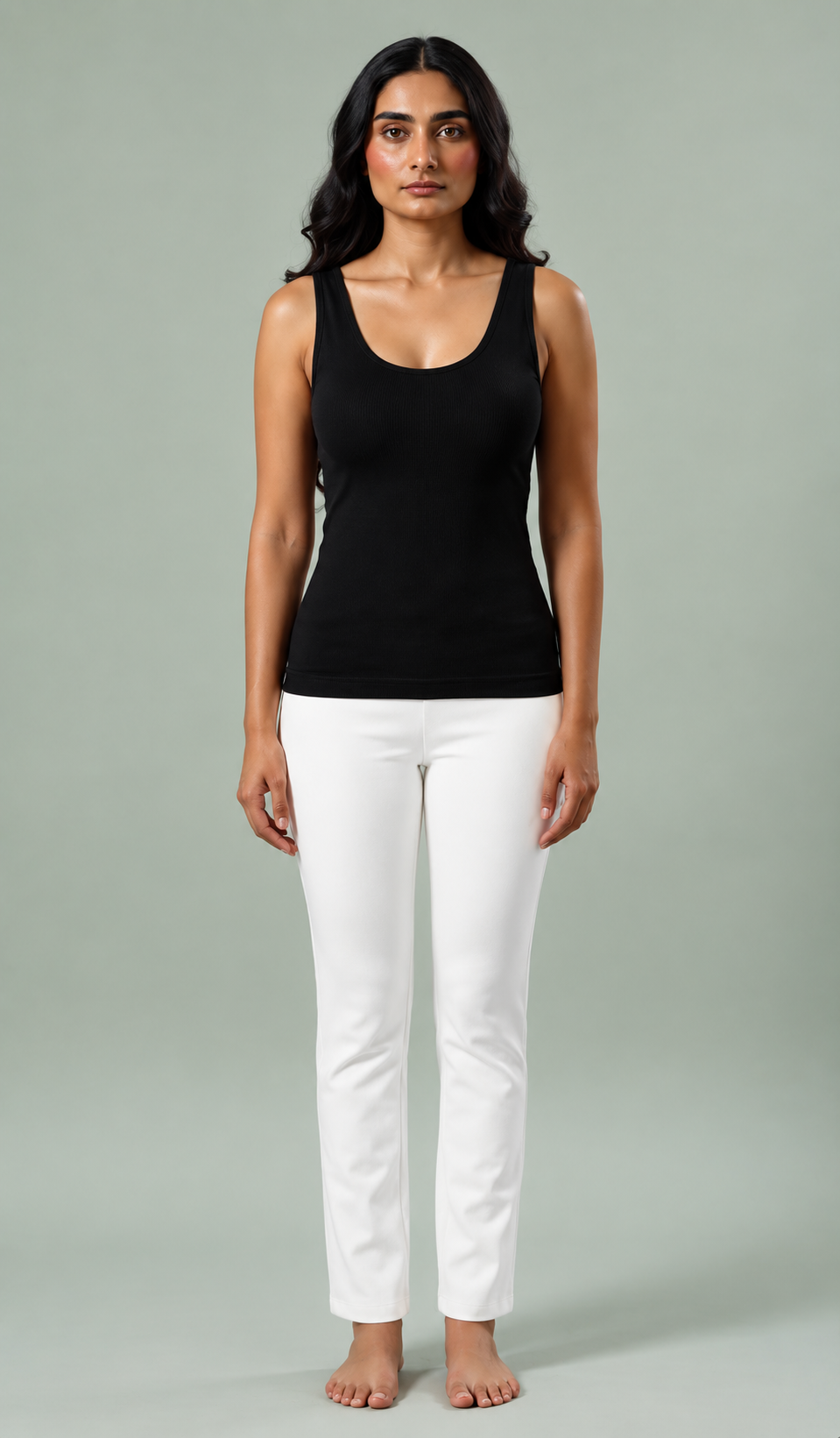 Cami Slimming Shaper with Built in Bra - Black