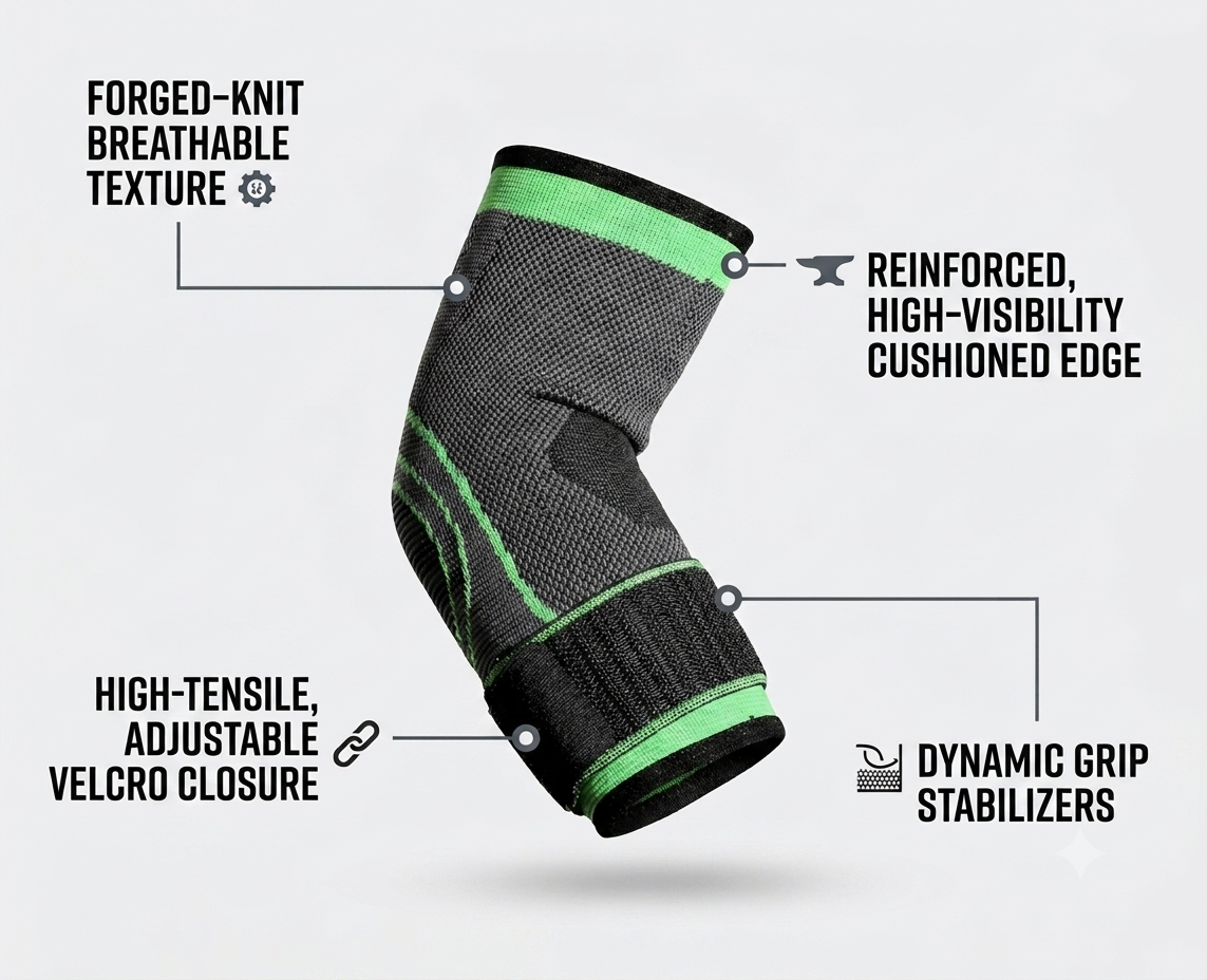 Elbow Support Sleeve with strap 1pc