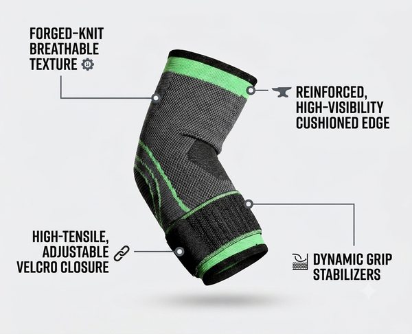 Elbow Support Sleeve with strap 1pc